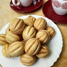 Горішки зі згущеним молоком великі, фото 1