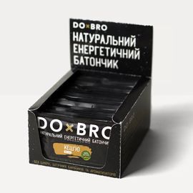 Натуральні батончики без цукру Кешью 12 шт х 45 г, фото 1