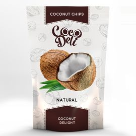 Кокосові чіпси, Натуральні 30гр., фото 1