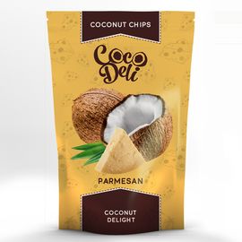 Кокосові чіпси, Пармезан 30гр., фото 1