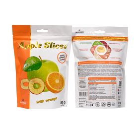 Cлайси яблучні з апельсином 50г, фото 1
