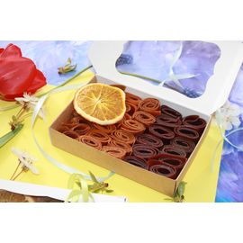 Набор фруктовых натуральных конфет (пастила) 5 вкусов 200 г, фото 1