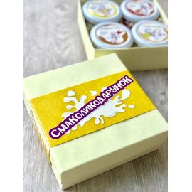 Згущеночка 4 смаки по 150 грам, Подарунковий набір, фото 1