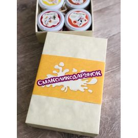 Згущоночка 6 смаків по 300 грам, Подарунковий набір, фото 1