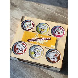 Згущоночка 6 смаків по 300грам, Подарунковий набір, фото 1