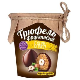 &quot;Трюфель фруктовий - банан&quot; (Ціна за 12 стаканчиків), фото 1