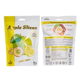 Слайси яблучні з лимоном 50г, фото 1