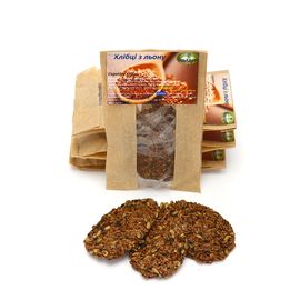 Хлібці з пророщеного льону з грибами, фото 1