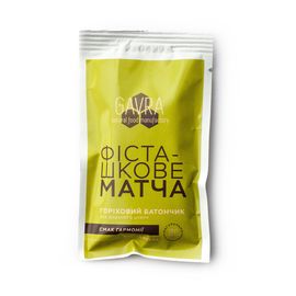 Натуральный батончик Фисташковая матча без сахара 40 г, фото 1