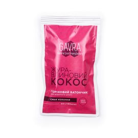 Натуральний батончик Журавлина кокос без цукру 40 г, фото 1