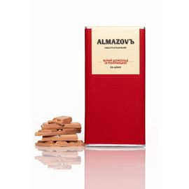 Білий шоколад з полуницею 0% цукру, фото 1