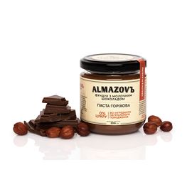 Паста горіхова фундук з молочним шоколадом 0% цукру, фото 1