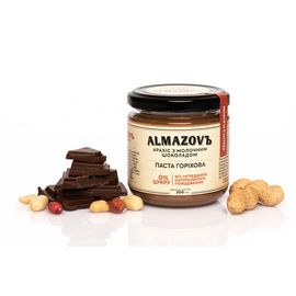 Паста горіхова арахіс з молочним шоколадом 0% цукру, фото 1