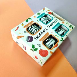 Набір емоційних спецій &quot;Смаки світу&quot;, 4 шт + совочок, фото 1