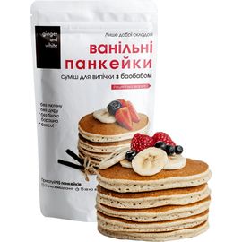Суміш &quot;Ванільні панкейкі&quot; без цукру і без глютену, 256 г, фото 1