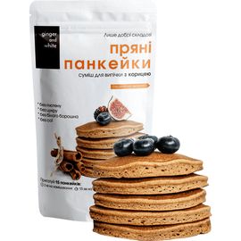 Суміш &quot;Пряні панкейкі з корицею&quot; без цукру і без глютену, 233 г, фото 1