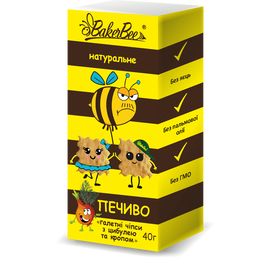 Натуральні галетні чіпси з цибулею та кропом, фото 1