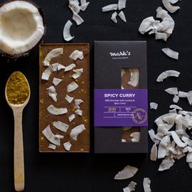 Бельгийский Премиум Шоколад Mark&#039;s &quot;Spicy Curry&quot;, фото 1