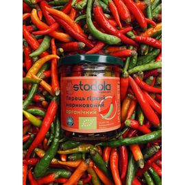 Перець гіркий маринований органічний Stodola 300мл, фото 1