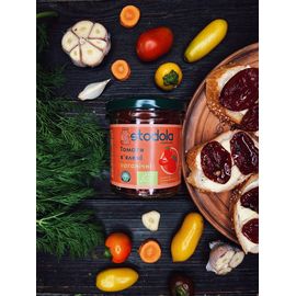 Томаты вяленые в масле органические 300г, фото 1