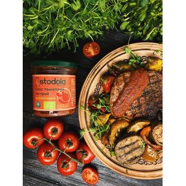 Соус томатний гострий органічний Stodola 300г, фото 1