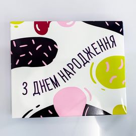 Шоколадный набор Big &amp;quot;З днем народження&amp;quot;, фото 1