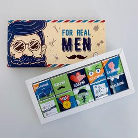 Шоколадный набор Small &amp;quot;Real Men&amp;quot;, фото 1