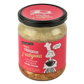 Мясо свинины из чугунка, фото 1