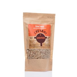 Гречані пластівці з цибулею, фото 1