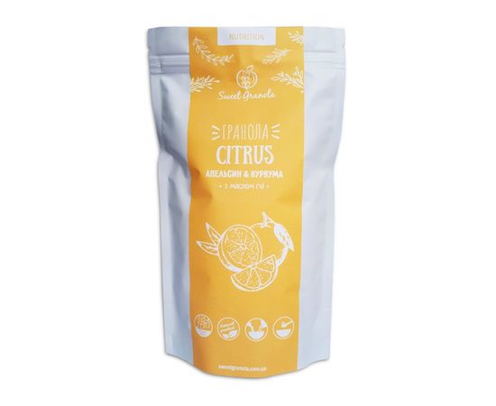 Гранола «Citrus NUTRITION», 300г. Sweet Granola, фото 1