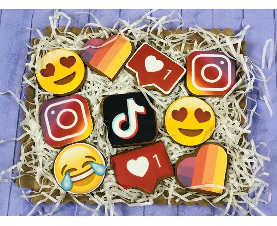 Пряничный набор «соц.сети» CakeShop Kiev, фото 1