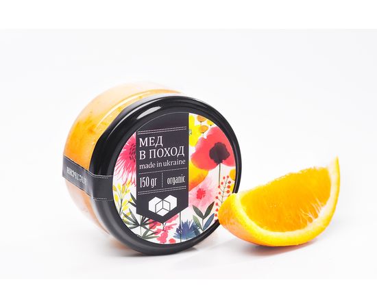 Медовый мусс с апельсином Семейная пасека &quot;Мед в поход&quot;, фото 1