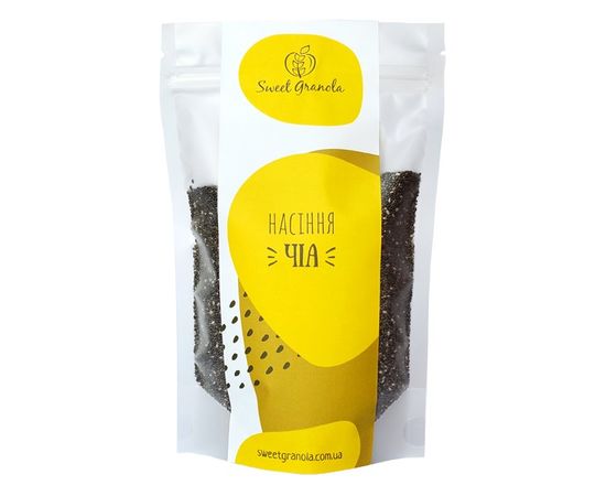 Насіння чіа, 250г. Sweet Granola, фото 1 Насіння чіа, 250г. Sweet Granola, фото 1