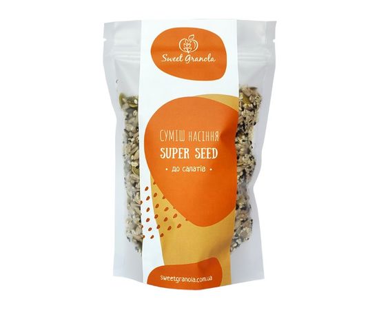 Суміш насіння «SUPER SEED», 250г. Sweet Granola, фото 1