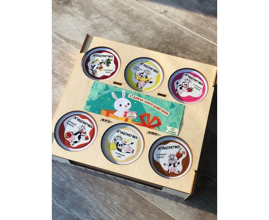 Згущоночка 6 смаків по 300грам, Подарунковий набір Згущоночка, фото 3