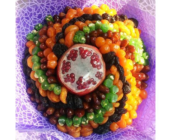 Букет з сухофруктів "Веселка" PrivetBuket, фото 1 Букет з сухофруктів "Веселка" PrivetBuket, фото 1