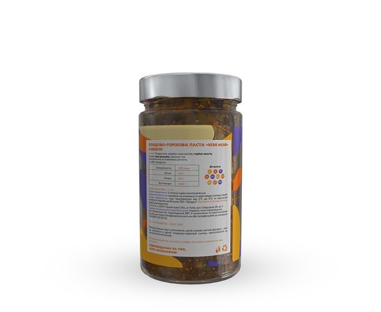 Плодово-горіхова паста &quot;Кізя Мізя&quot; з кеш&#039;ю, 350 г, Дім Варення ТМ &quot;Дім Варення&quot;, фото 2