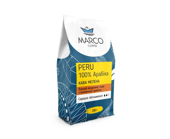 Кофе молотый PERU 100% Арабика 250 г Mango Universal Shop, фото 1