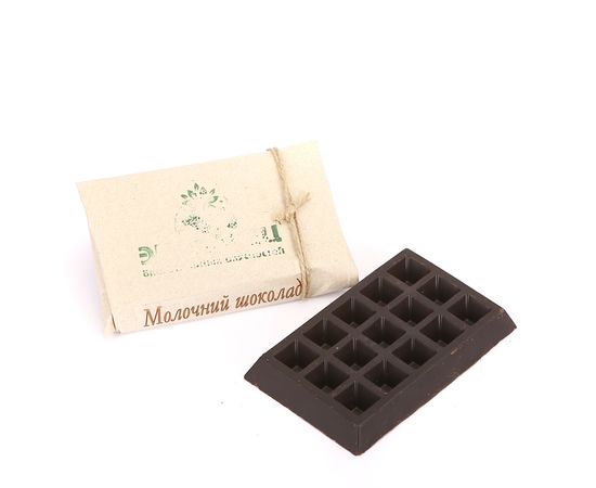 Молочний шоколад 100 гр. ЭкоЛарец, фото 1