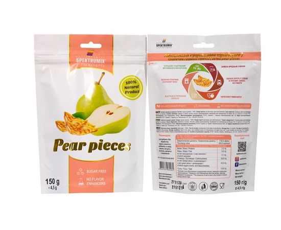 Упаковка ломтиков грушевых Spektrumix, фото 1