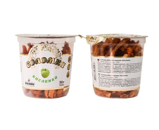 Соломка яблочная сушеная Кислинка Spektrumix, фото 1 Соломка яблочная сушеная Кислинка Spektrumix, фото 1