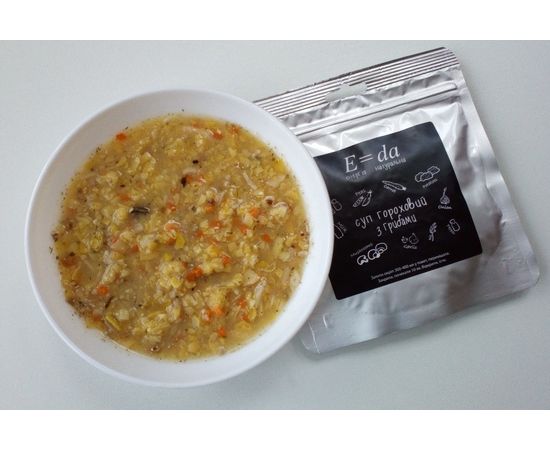 Суп гороховый с грибами E=da, фото 4