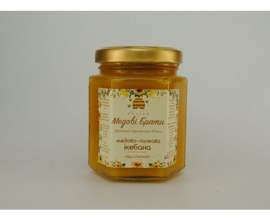 Медовый микс "Медово-Пыльцевая Икебана" Медові Брати, фото 1 Медовый микс "Медово-Пыльцевая Икебана" Медові Брати, фото 1