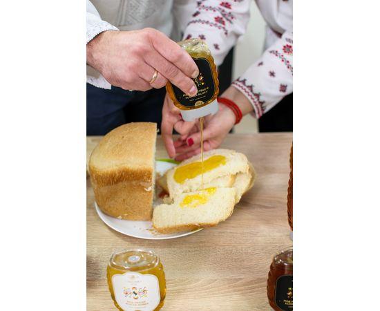 Мед натуральный акации 270 г ТОВ &quot;Шалена Бджілка&quot;, фото 3