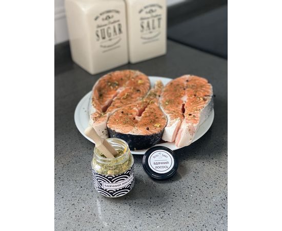 Приправа до риби "Шляхетний лосось" Нотка Смаку, фото 3 Приправа до риби "Шляхетний лосось" Нотка Смаку, фото 3