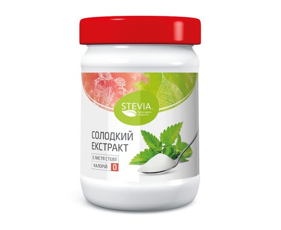 Солодкий екстракт з листя стевії, 150г ТОВ &quot;Гудвил-Инвест&quot;, фото 1
