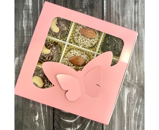 Натуральные и полезные конфеты из сухофруктов и орехов без сахара 180 г Victoria Premium Product, фото 7