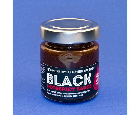 Black Hot&amp;Spicy Sauce HolyShit! Pepper!, фото 1