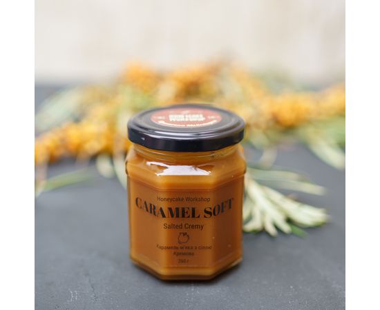 Карамель ванільна з сіллю Honeycake workshop, фото 1