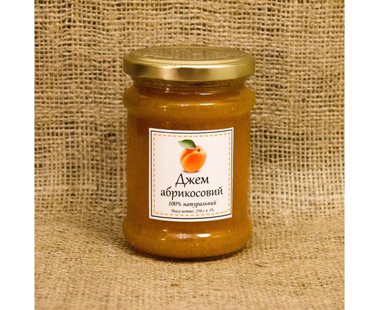 Абрикосовий джем ФОП "Міньков", фото 1 Абрикосовий джем ФОП "Міньков", фото 1